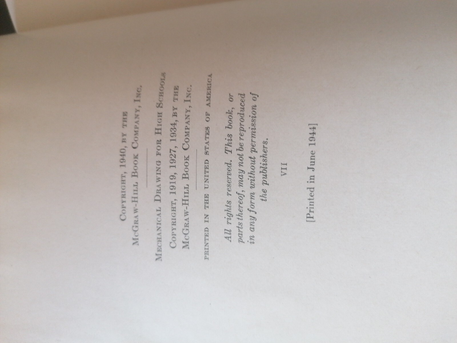 Mechanical Drawing, A Text with Problem Layouts By French and Svensen