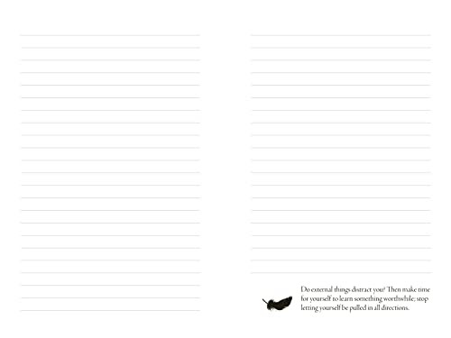 Meditations Journal: With inspiring, thought-provoking quotes from Marcus Aureli