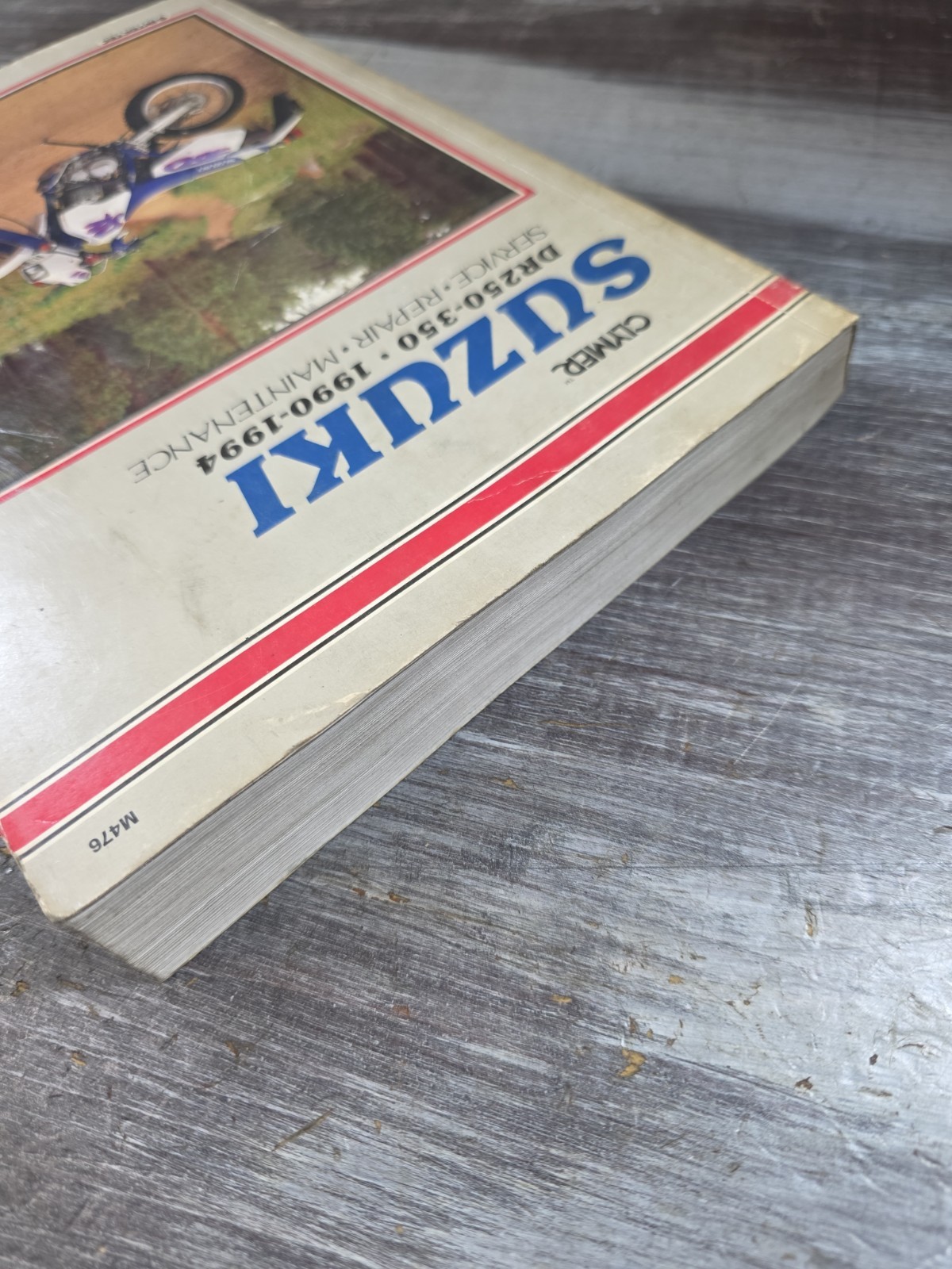 Clymer Service Repair Maintenance Manual M476 Suzuki DR250-350 1990-1994