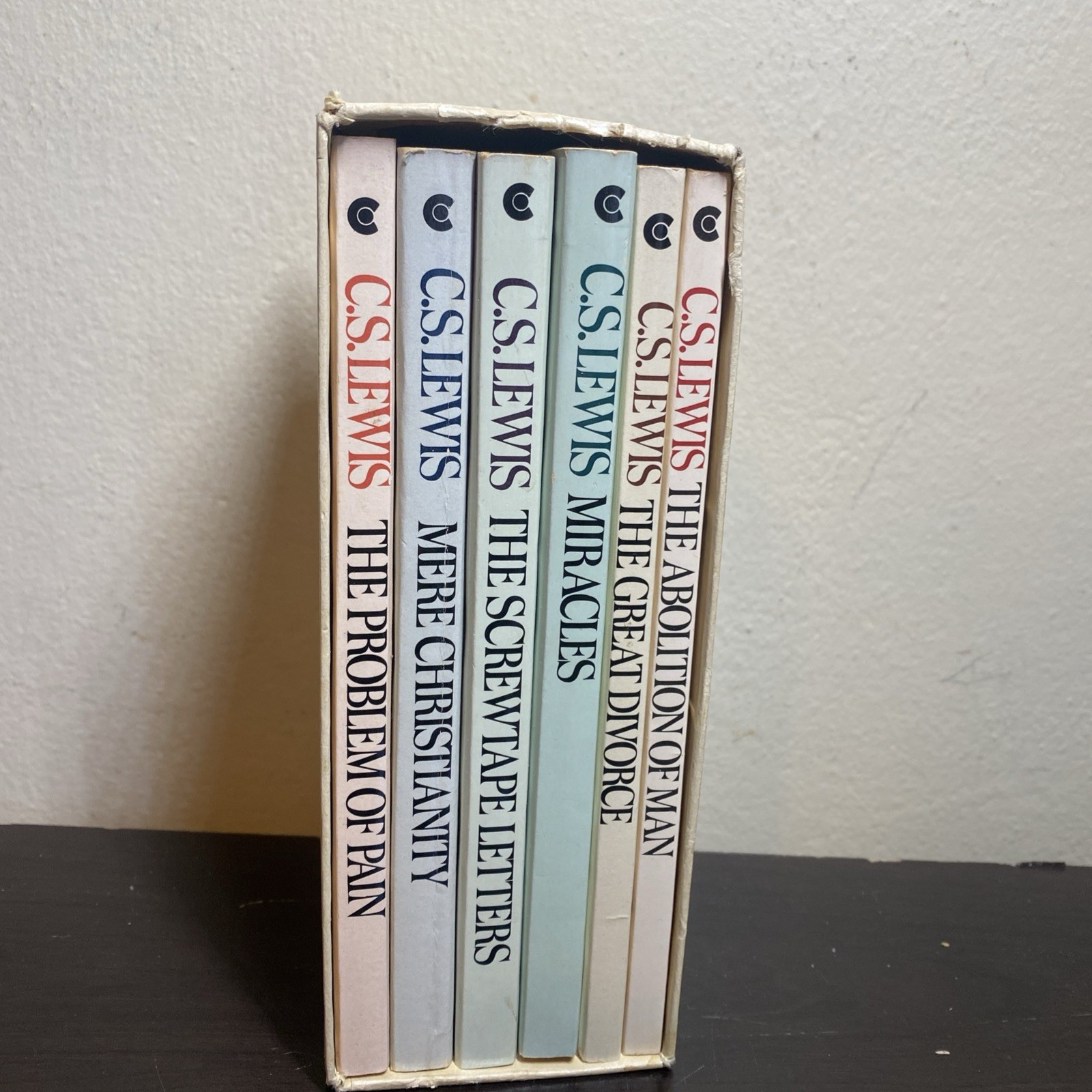 Six by Lewis by C. S. Lewis 6 PB Books BOX SET Spiritual Classics, Christianity