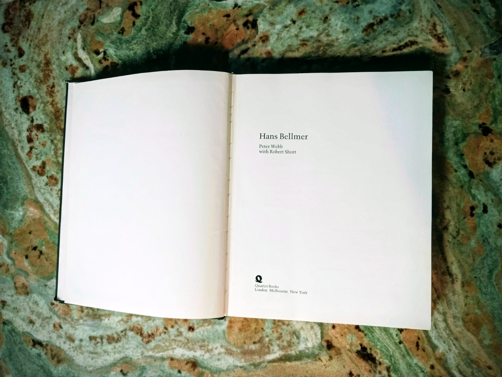 Hans Bellmer by Peter Webb, w/ Robert Short: Quartet Books 1st Edition 1985 RARE
