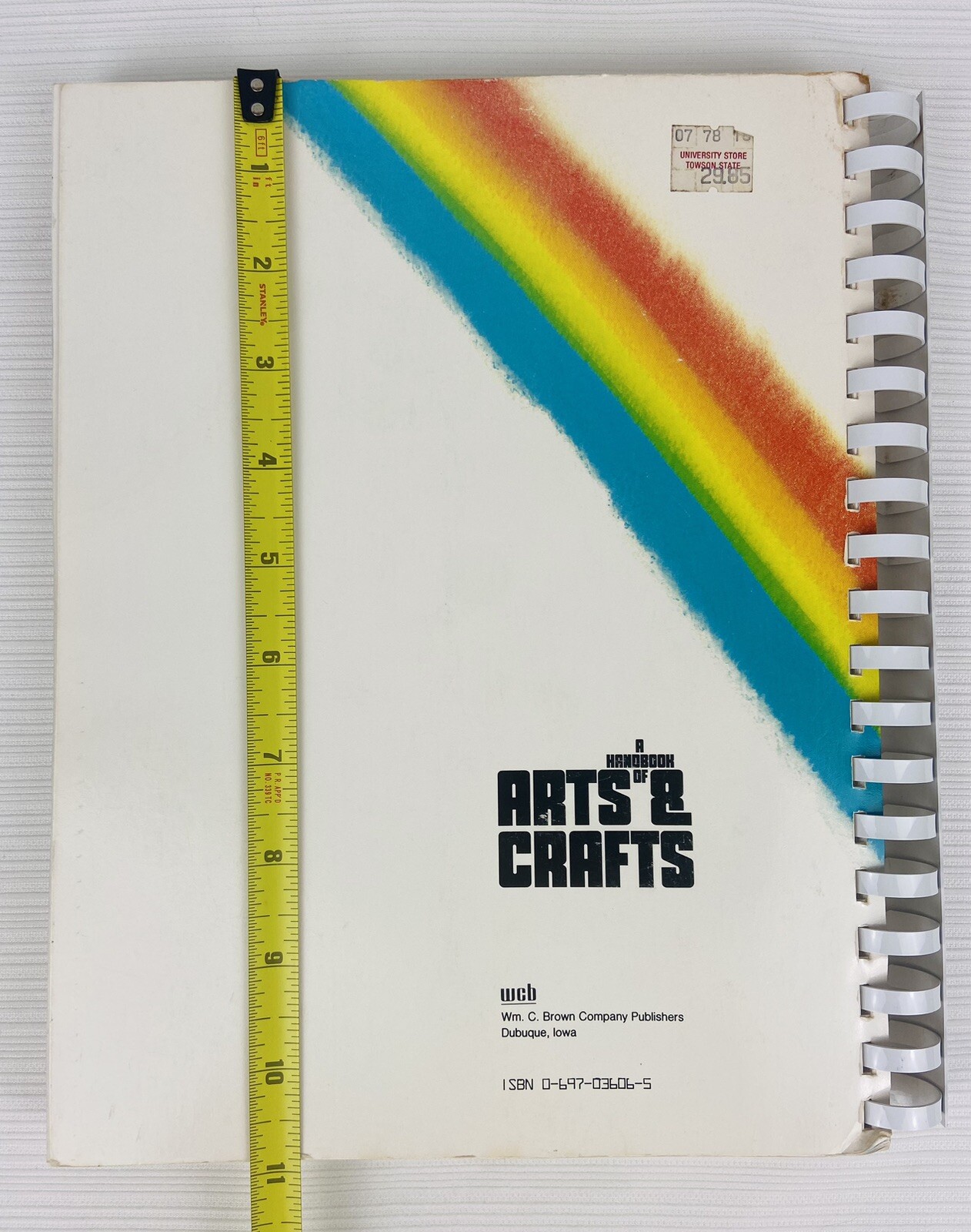 Vintage 1980’s Handbook of Arts & Crafts Book 350 Pages Spiral Bound Excellent
