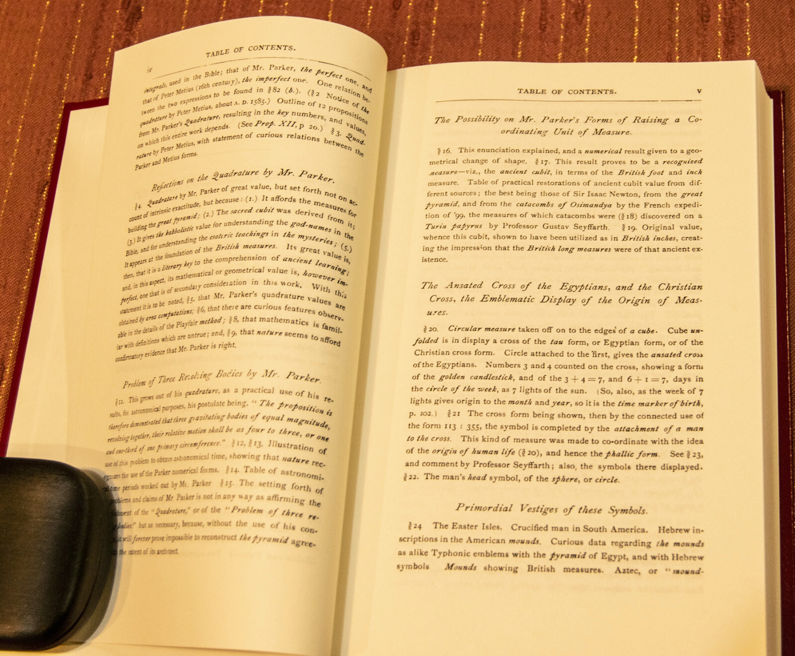 SOURCE OF MEASURES J Ralston Skinner with Hebrew Numeric Index Masonic theosophy