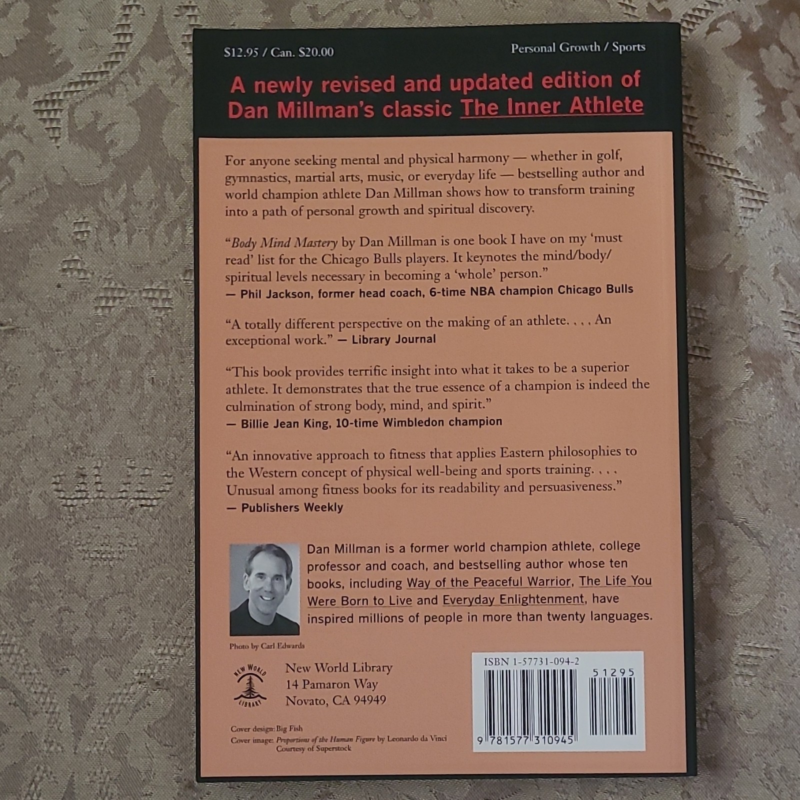 Body Mind Mastery by Dan Millman (New World Library, Trade Paperback, Sports)