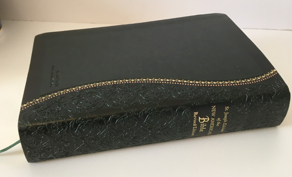 St. Joseph Edition Of The New American Bible Revised 2011 Book Green