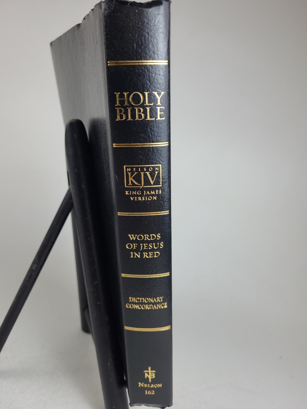 Holy Bible KJV Words Of Jesus In Red Dictionary Concordance Nelson 1987