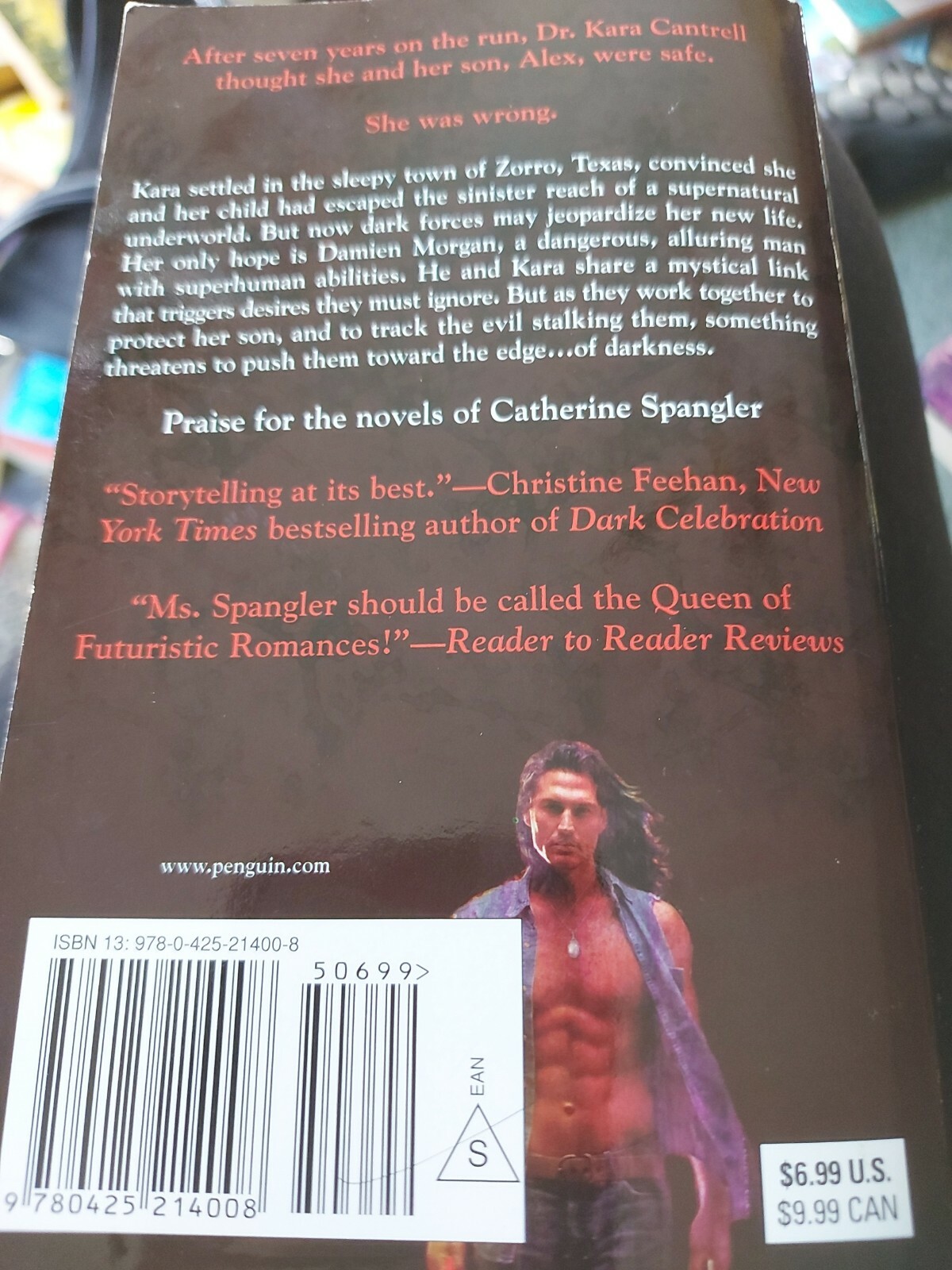Touched by Darkness (Berkley Sensation) By Catherine Spangler
