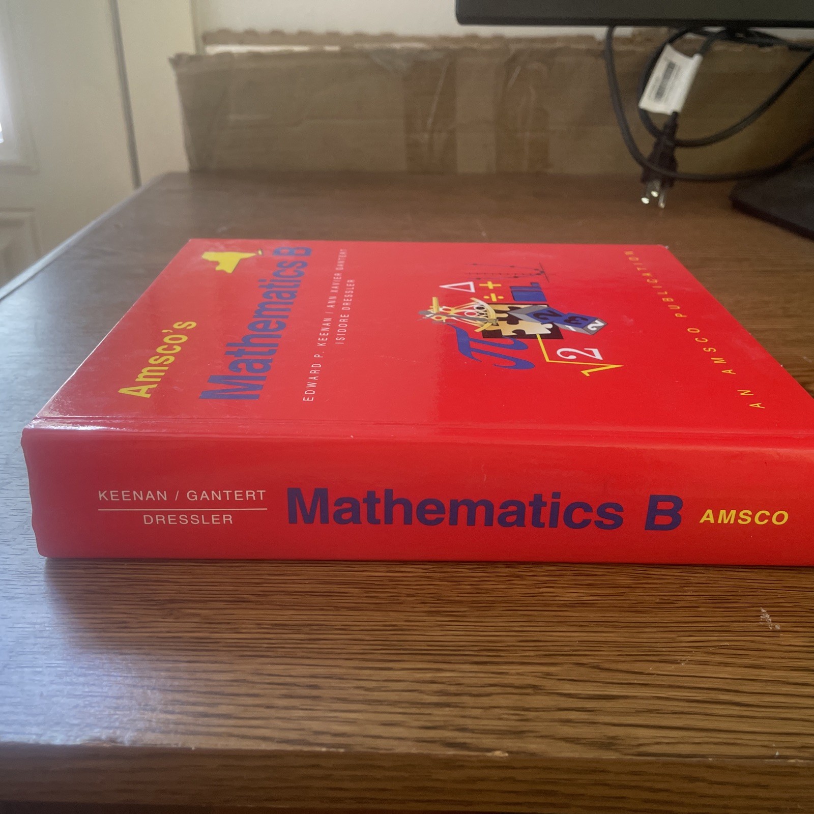 Mahtematics B AMSCO NY Hardcover ISBN 1567655505