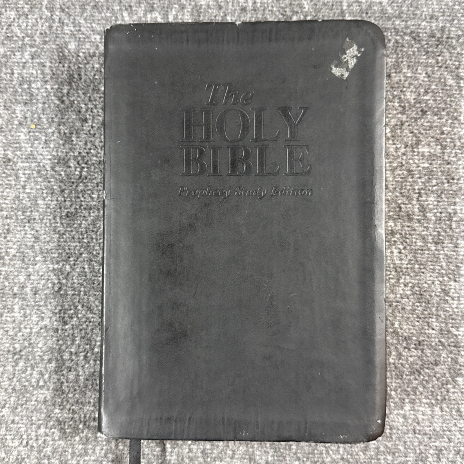 Amazing Facts Prophecy Study Bible NKJV Leathersoft Black Thomas Nelson 2008