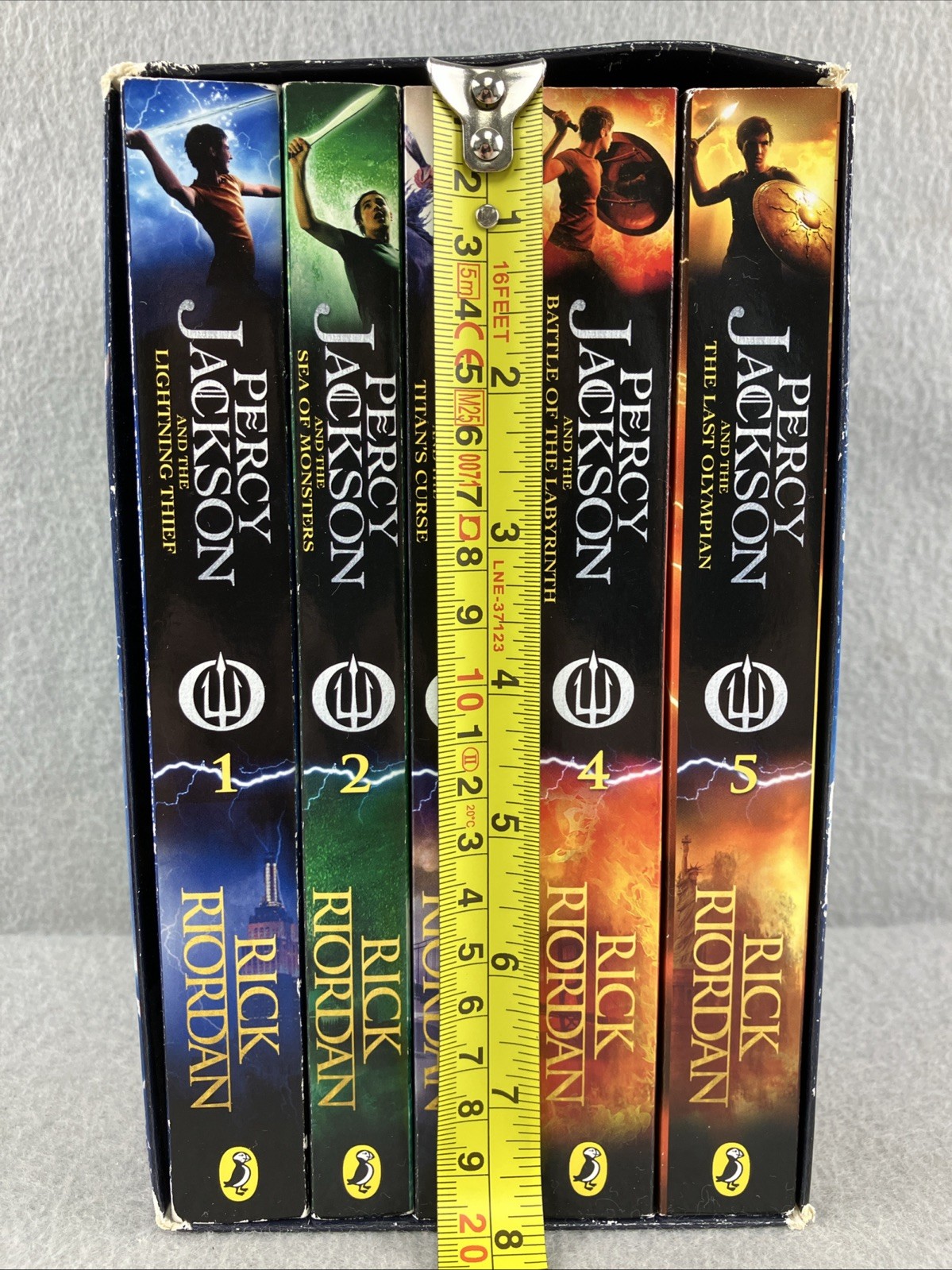 Percy Jackson Ultimate Collection Box Set Books 1 – 5 Paperback Penguin Puffin