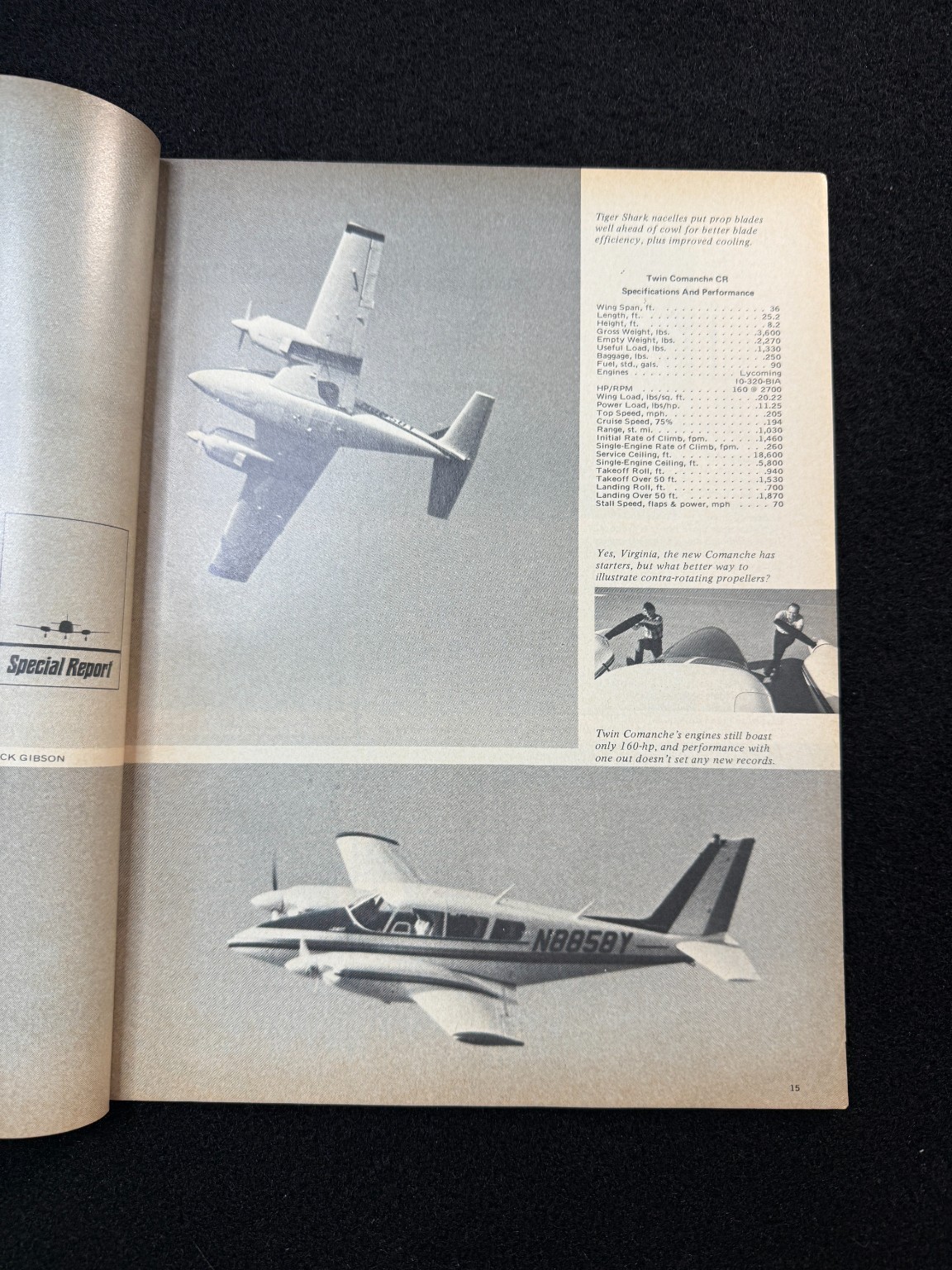 Plane & Pilot Magazine June 1970 Twin Comanche Aviation Flying Vintage Aircraft