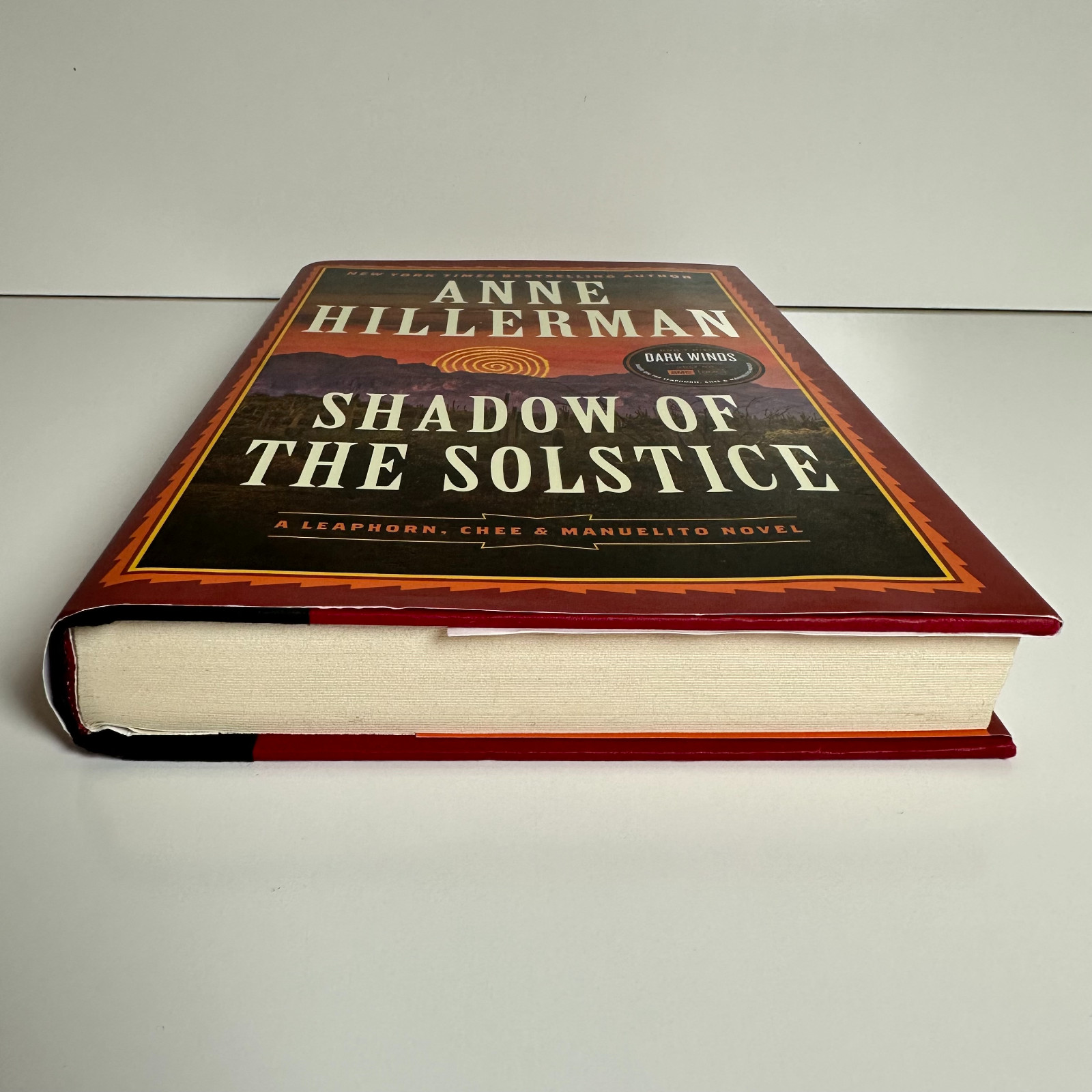 Shadow of the Solstice Anne Hillerman Stated 1st Ed. 1st Hardcover HarperCollins