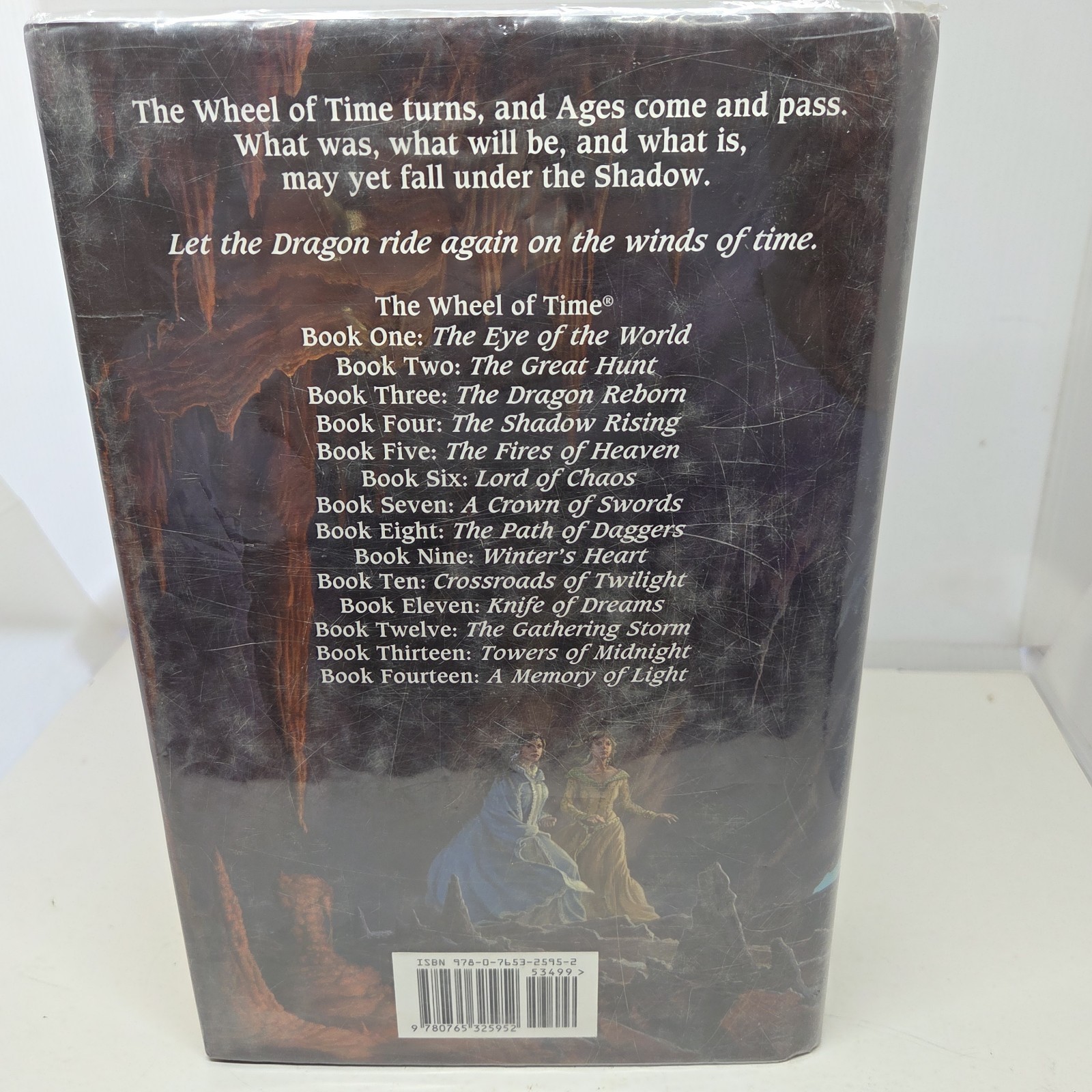 A Memory of Light Book 14 Wheel of Time Ser. SIGNED BY JORDAN 1ST ED ex-library