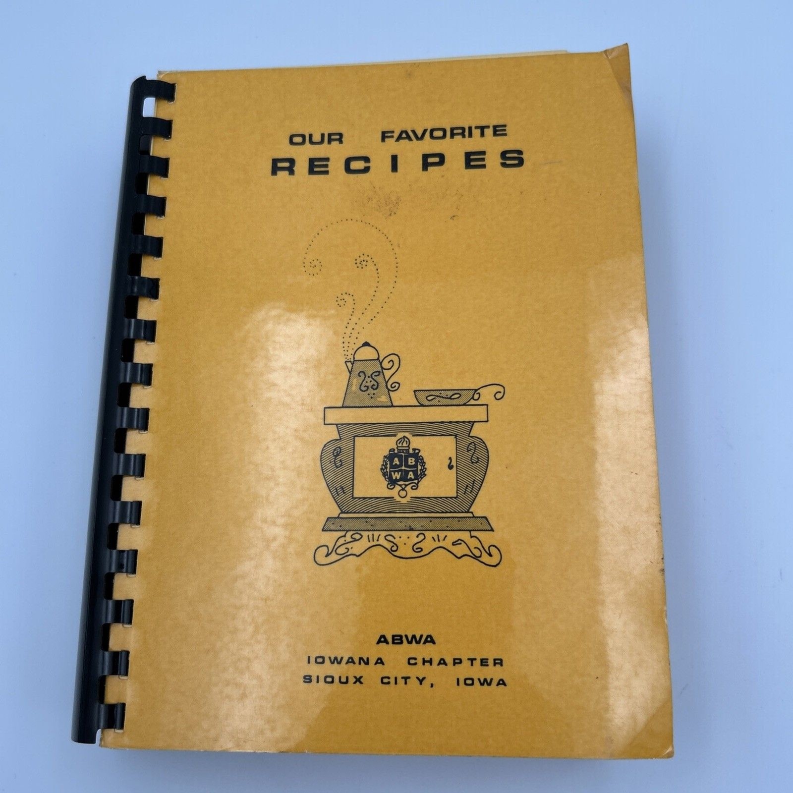 ABWA Our Favorite Recipes Cookbook 1983 Recipe Book 520 pages – w/Nancy Reagan