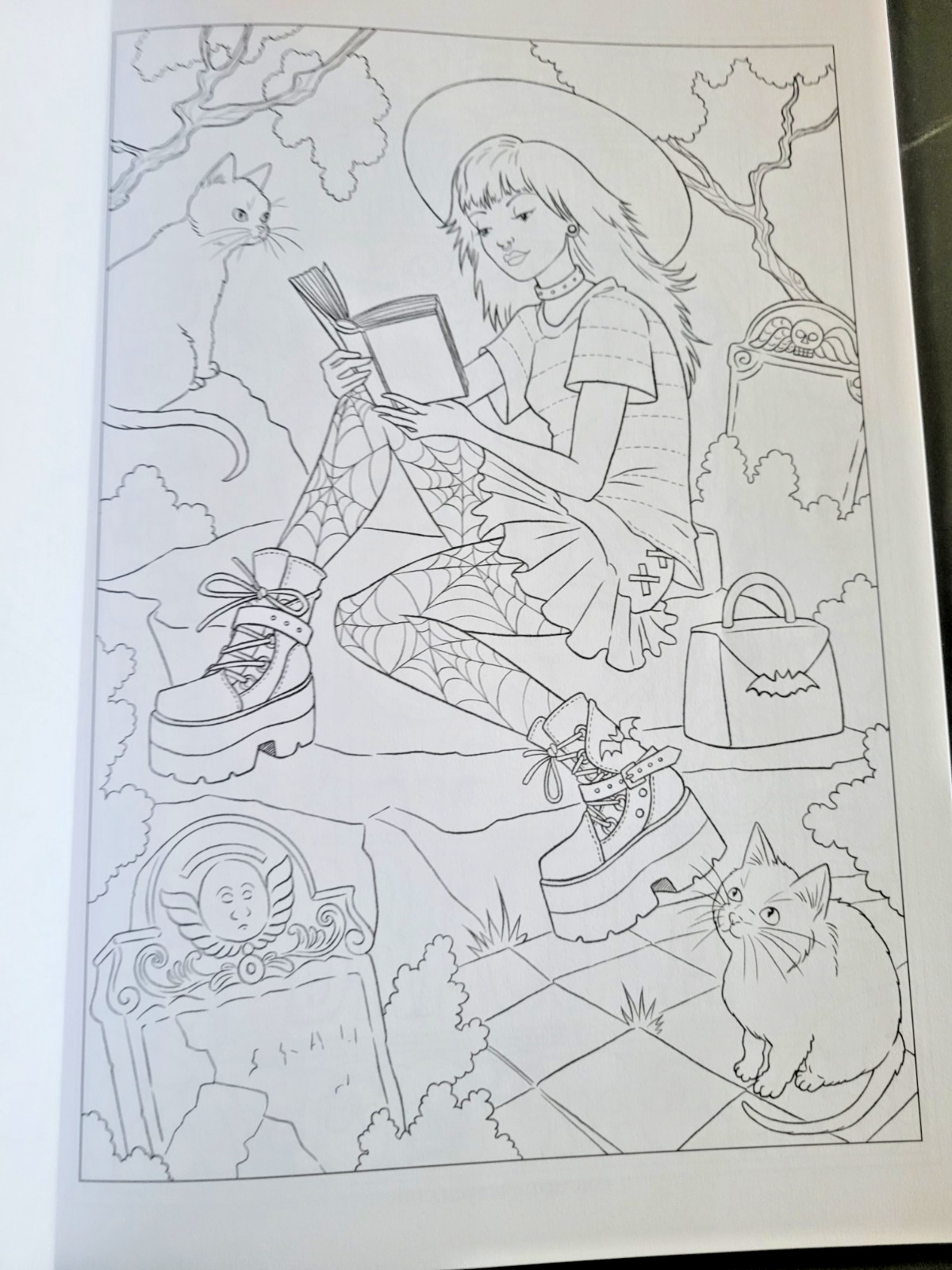 Book Club -Coloring Book From Best-Selling Colouring Heaven Collection-48 Prints