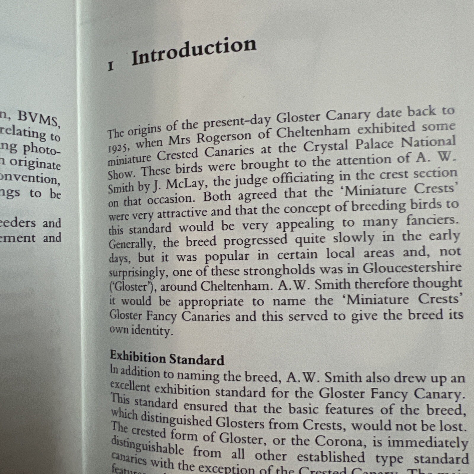 The Gloster Fancy Canary – Guide To Keeping, Breeding N.J. Barrett + C.Blackwell