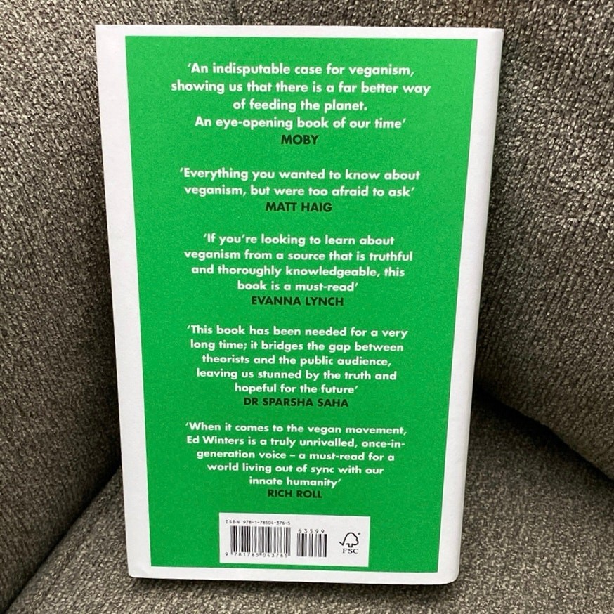 This is Vegan Propaganda by Ed Winters Hardback Slipcover Veganism Activism Book