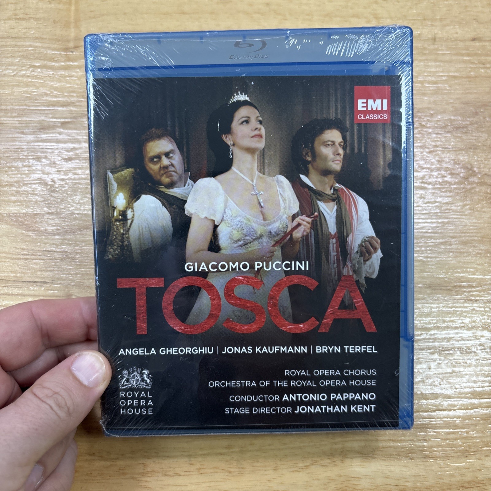 Puccini: Tosca – Royal Opera House (Blu-ray, 2012, EMI Classics) New Sealed