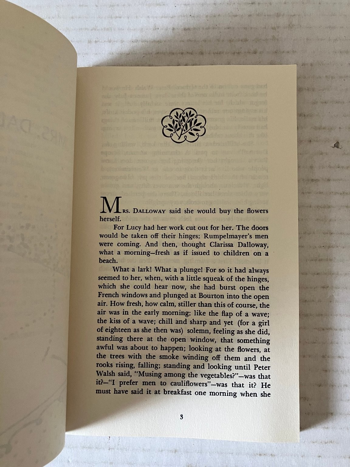 Mrs. Dalloway Virginia Woolf 1992 Quality Paperback Book Club Modernist Novel