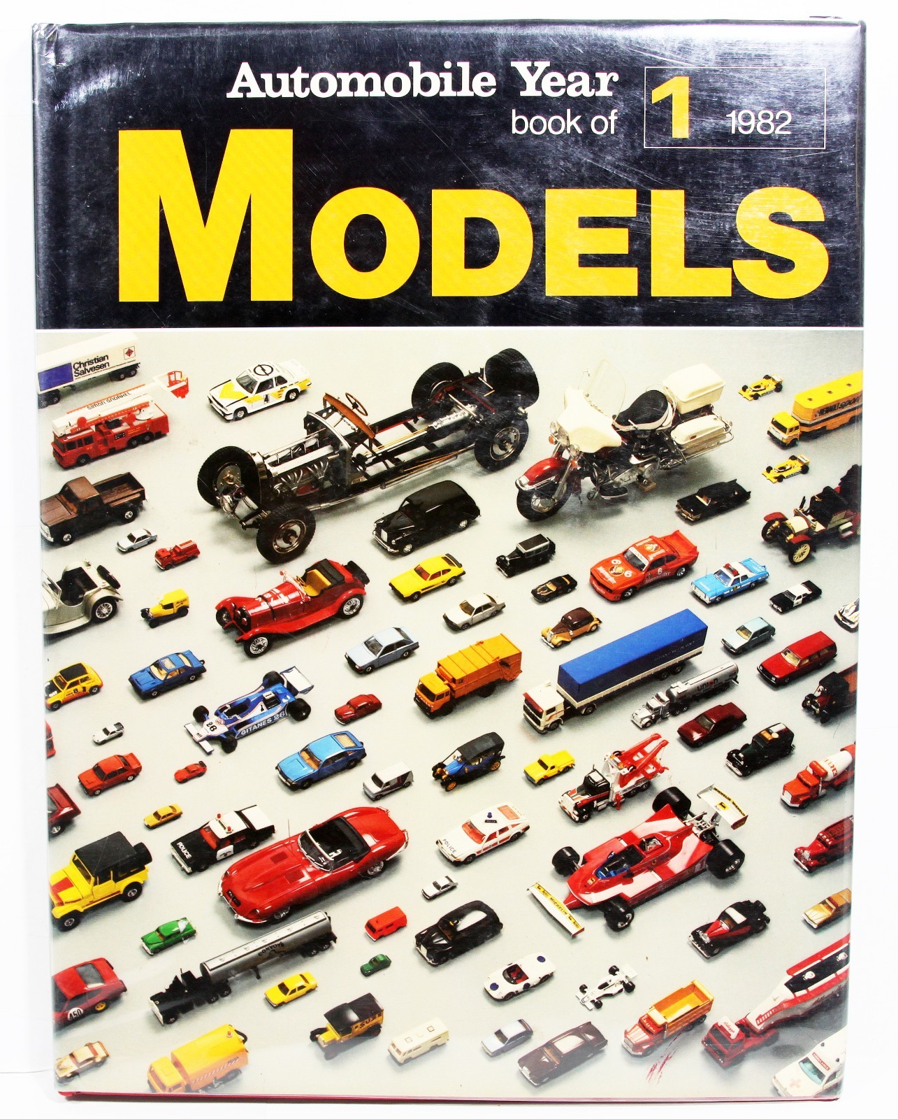AUTOMOBILE YEAR BOOK OF MODELS 1, 1982, EDITA LAUSANNE, HARD COVER, 168 PAGES