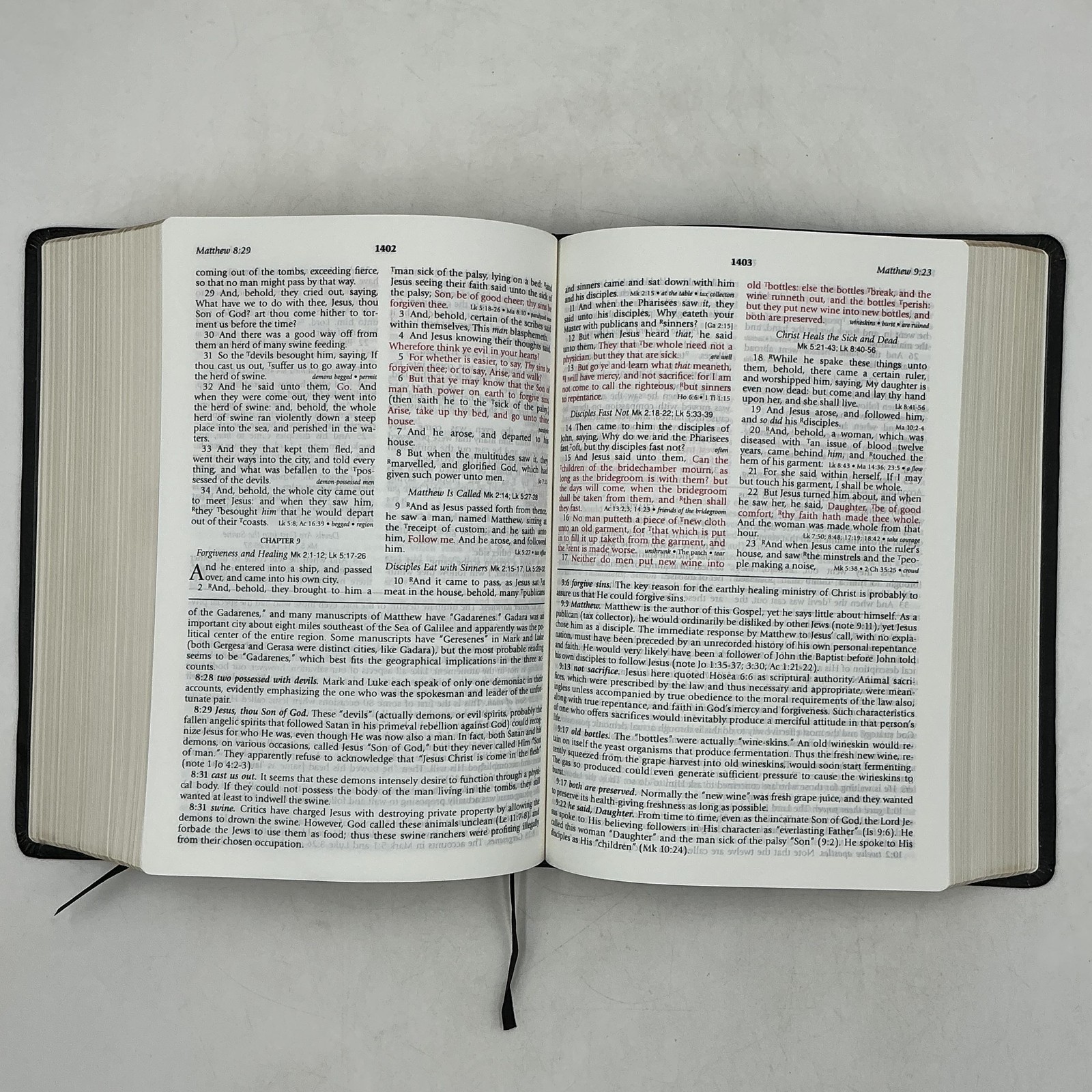 The Henry Morris Study Bible Henry M. Morris Genuine Leather KJV Black 2012