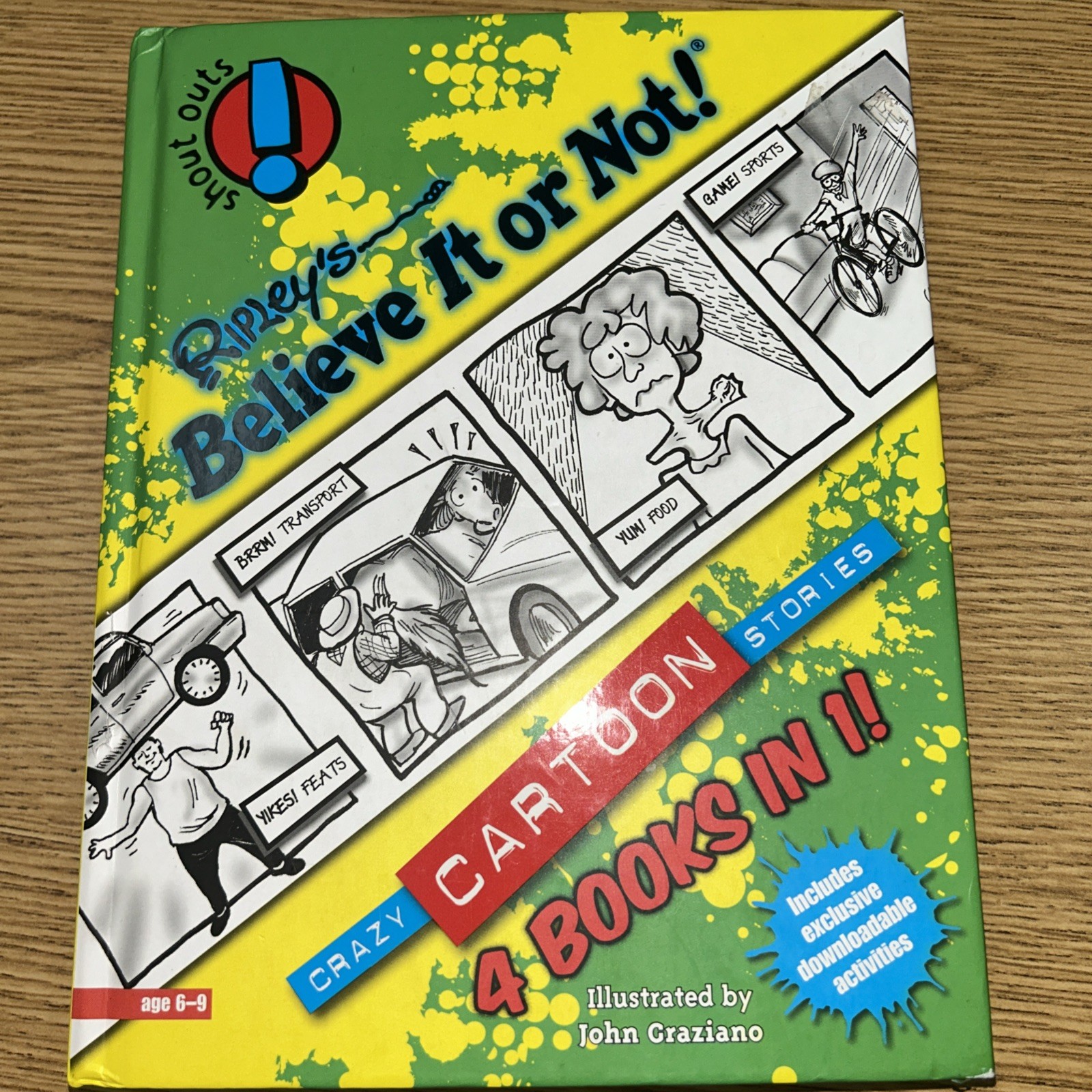 Ripley’s Believe It or Not Crazy Cartoon Stories Ages 6-9