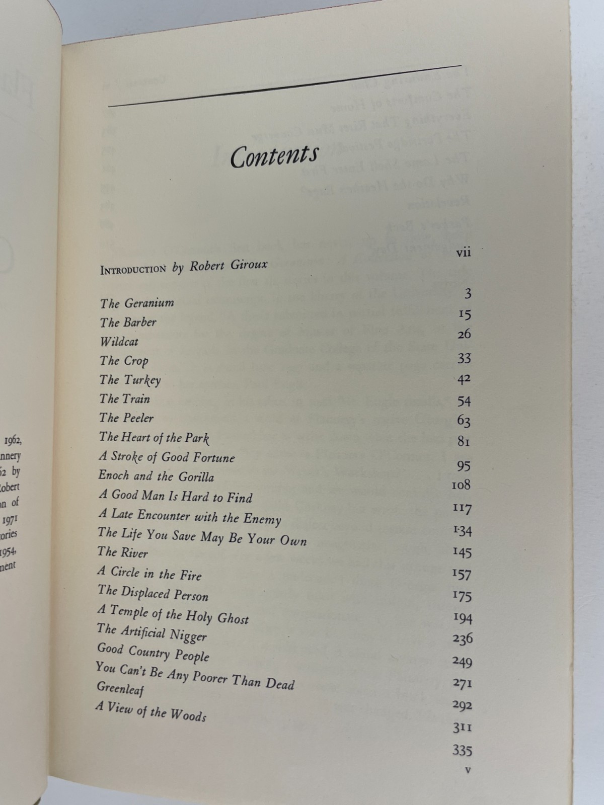 Flannery O’Connor The Complete Stories *true 1st edition/print* 1971 HC DJ VG