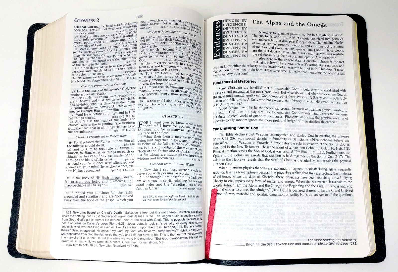 NKJV Prophecy Study Bible John Hagee Black Bonded Leather 1997 Thomas Nelson VG