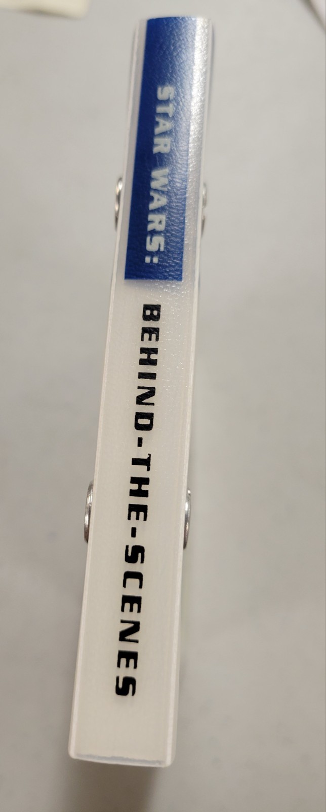 STAR WARS BEHIND THE SCENES 30 POSTCARDS LLC Staff (1995, HC) BRAND NEW