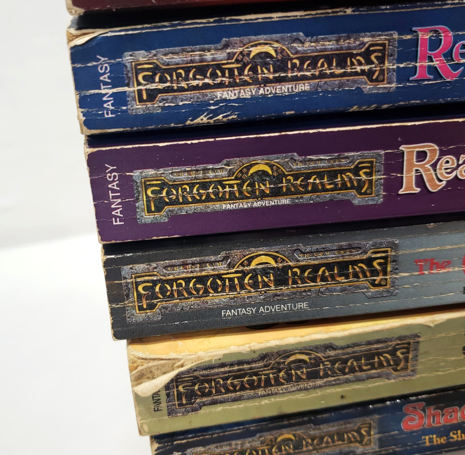 Forgotten Realms Books Lot 10 Vintage Novels TSR Legend Of Drizzt R A Salvatore