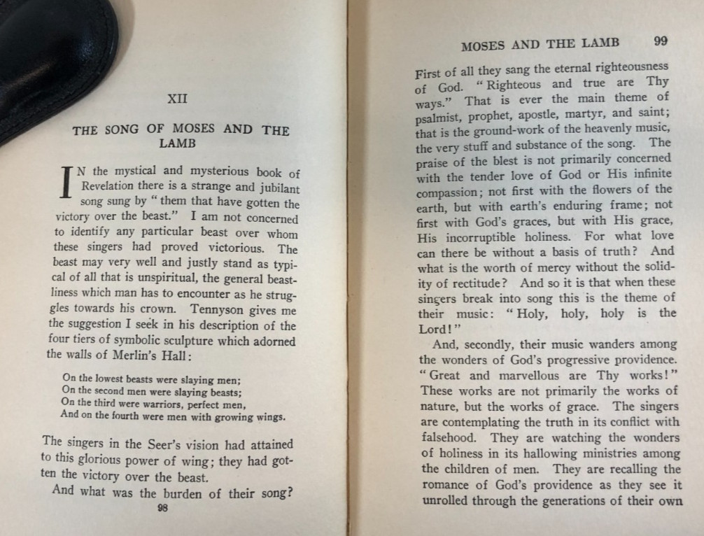 Things that matter most, devotional papers, Jowett, 1913, E-93