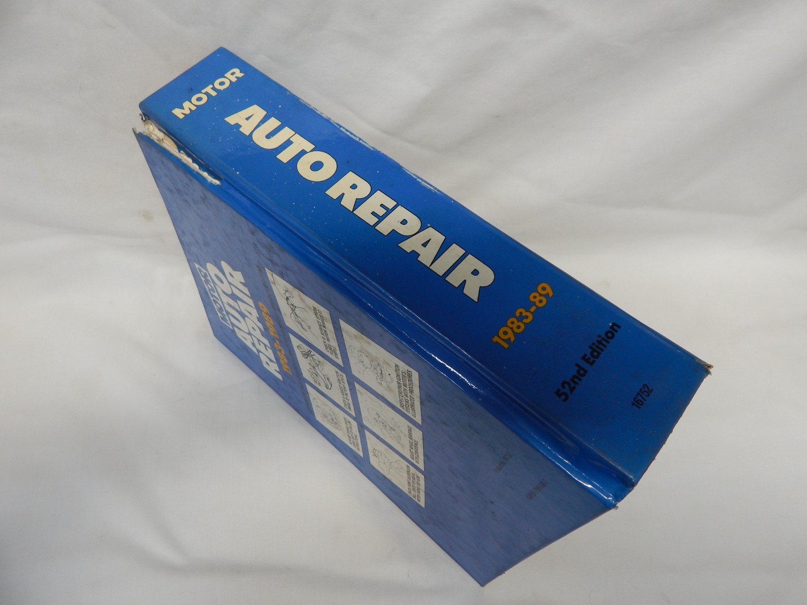 Motor Auto Repair Car Manual 1983 to 1989 Lg Hardback Cover