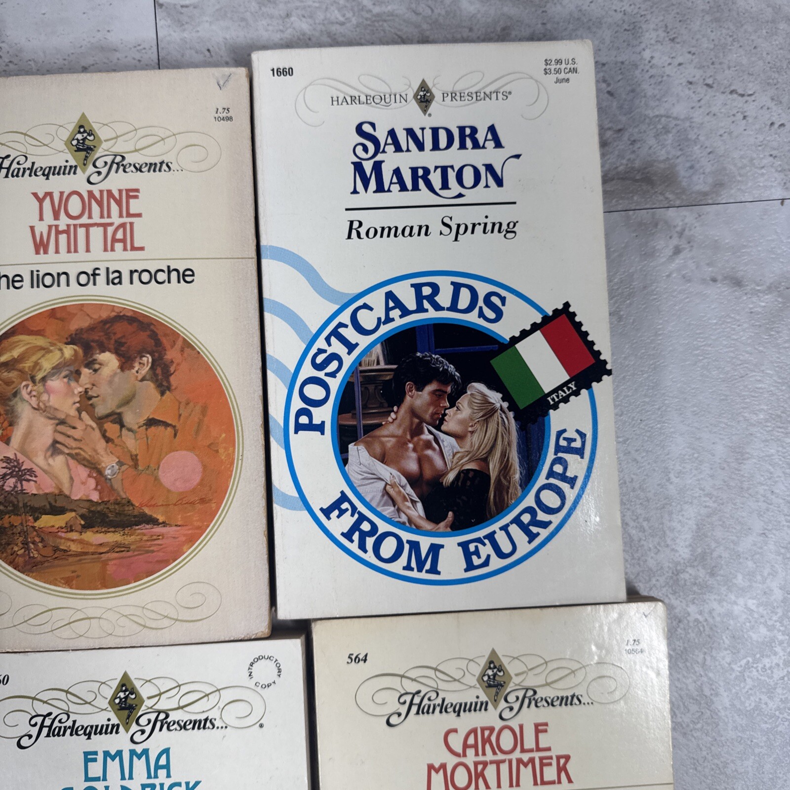 Lot of 20 Harlequin Presents Romance Paperback Books Vintage 1496