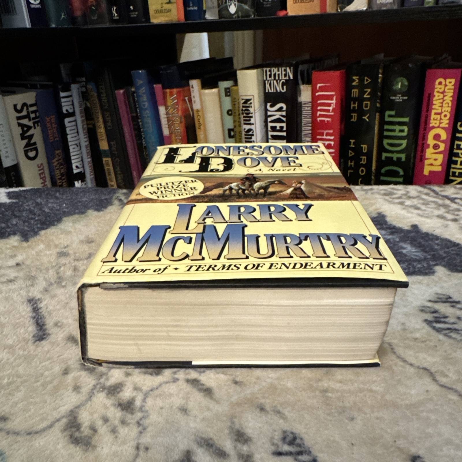 Lonesome Dove – Larry McMurtry (1985, Hardcover) First Edition/Late, ROUGH Cond.