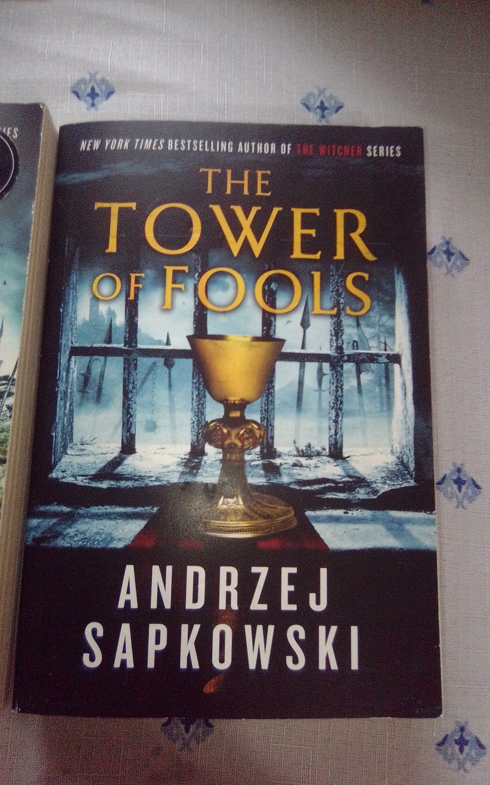 Andrzej Sapkowski Hussite books #1 _ #2 PB Tower of Fools Warrior of God 1st Ed