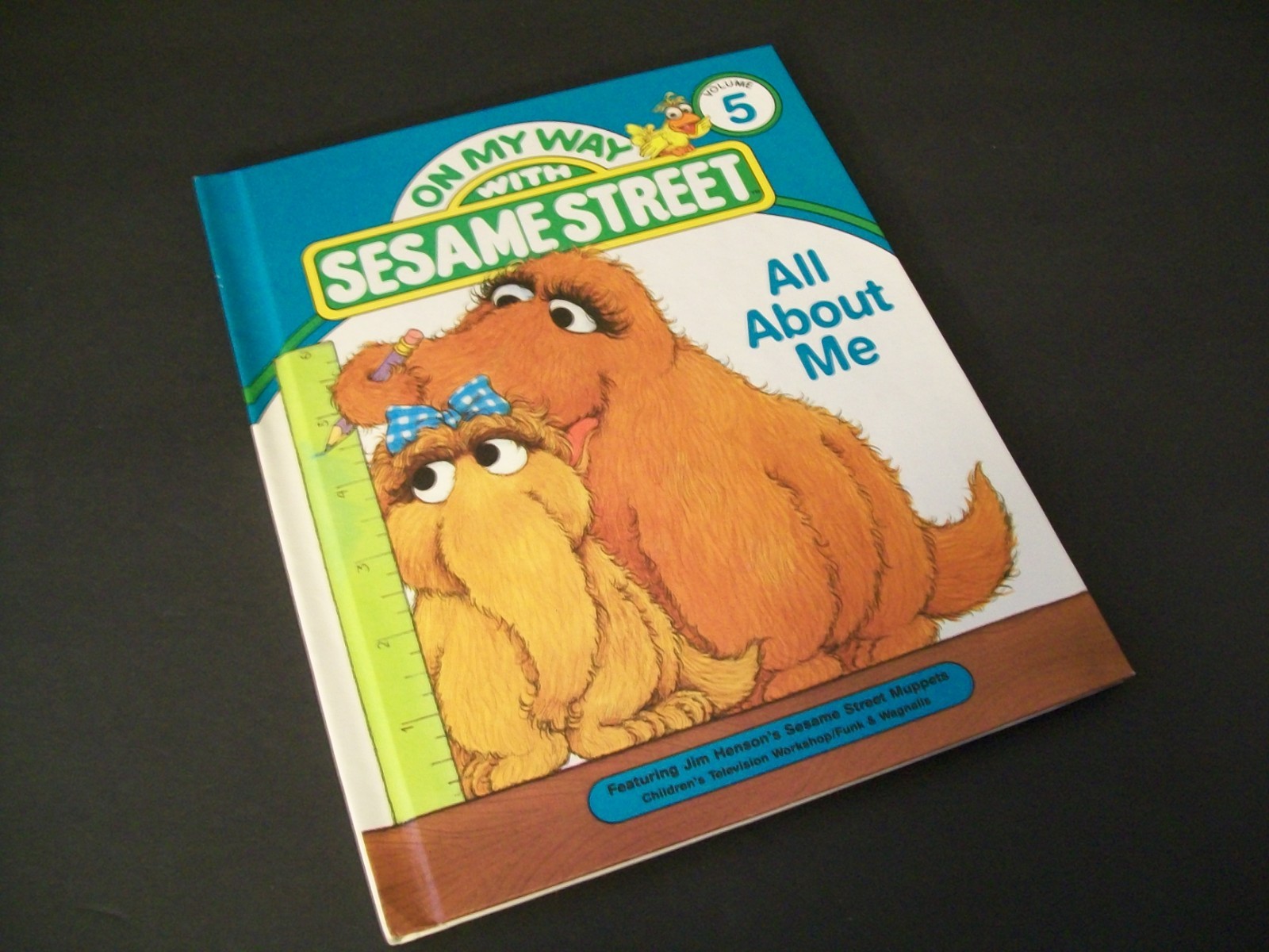 Vintage Sesame Street Books On My Way, Grover, Big Bird 1989 Lot of 6