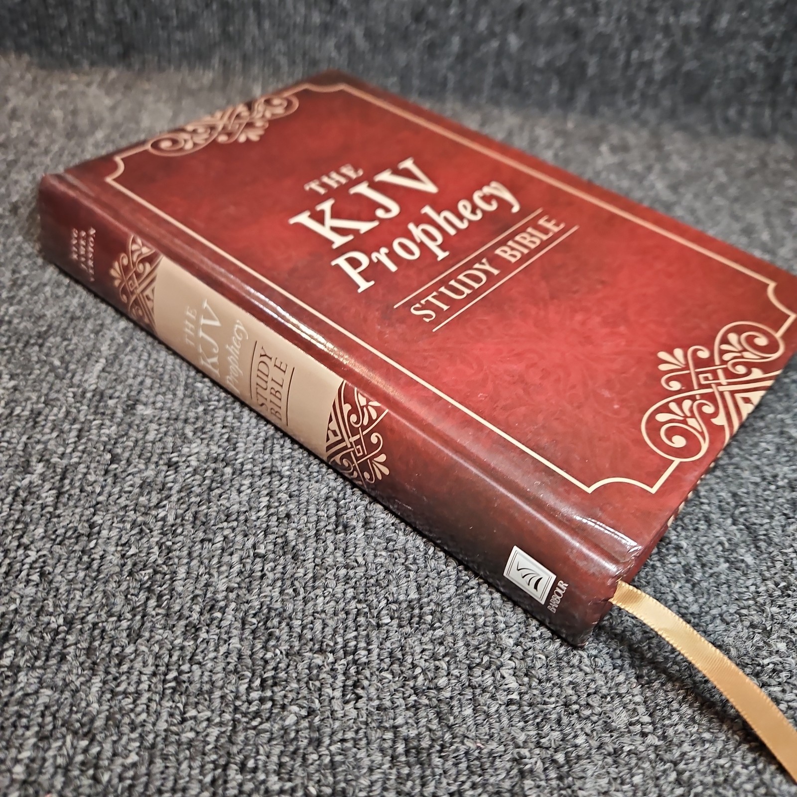 KJV Prophecy Study Bible by Christopher D. Hudson (2016, Hardcover)