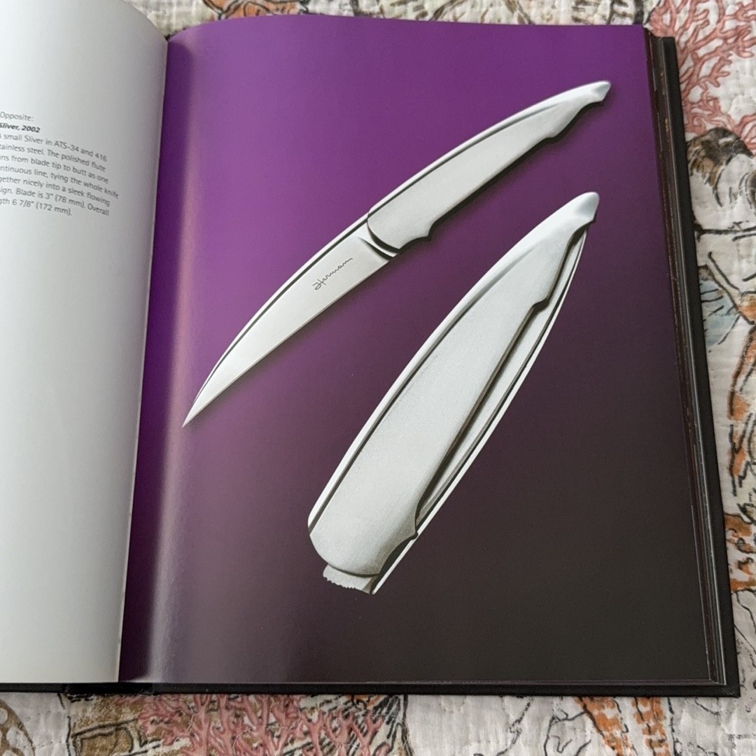 Custom Folding Knives by David Darom Hardcover Coffee Table Book