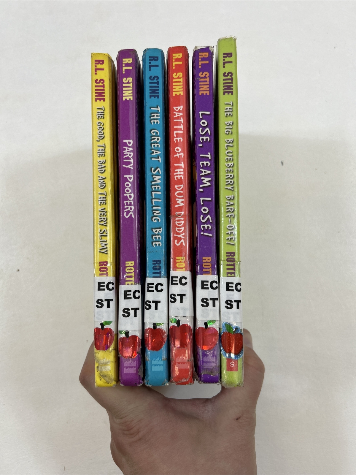 Lot of 6 – Rotten School Books (Variety Hardcover) NO DUPLICATES