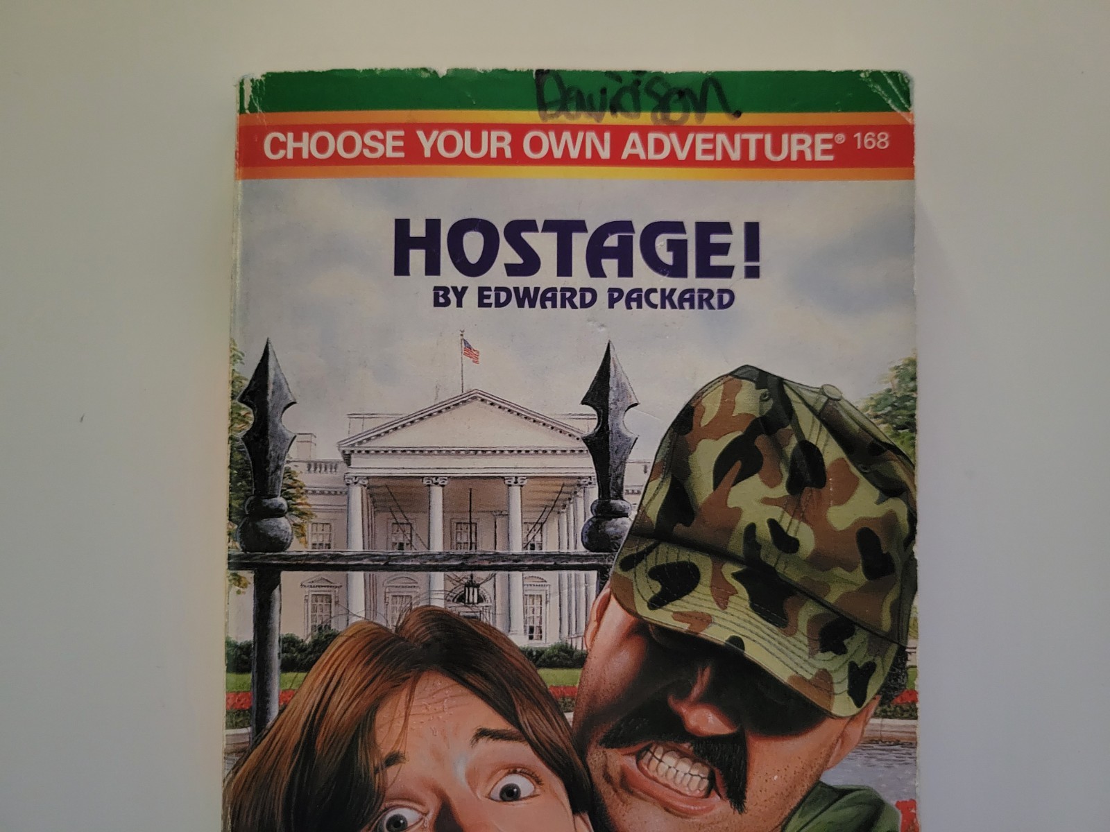 1996 HOSTAGE ! CHOOSE YOUR OWN ADVENTURE #168 EDWARD PACKARD PAPERBACK RARE VTG
