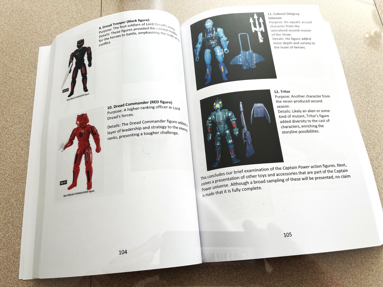 NEW The Captain Power and the Soldiers of the Future Companion Signed/Discounted