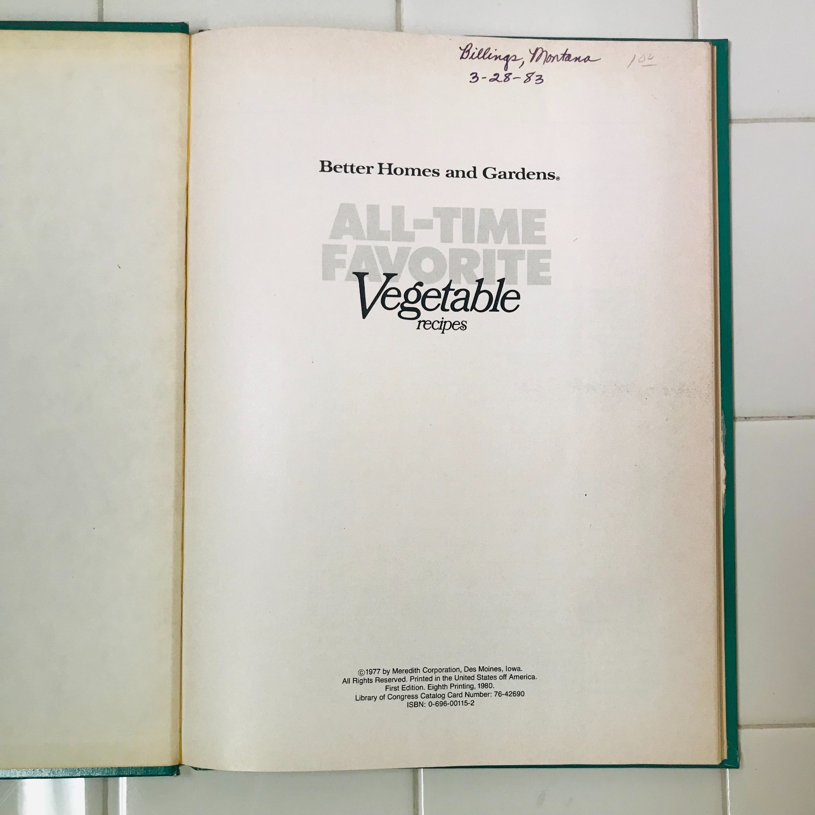 Vintage 1970s Better Homes & Gardens Recipe Cookbooks HC – Lot of 6