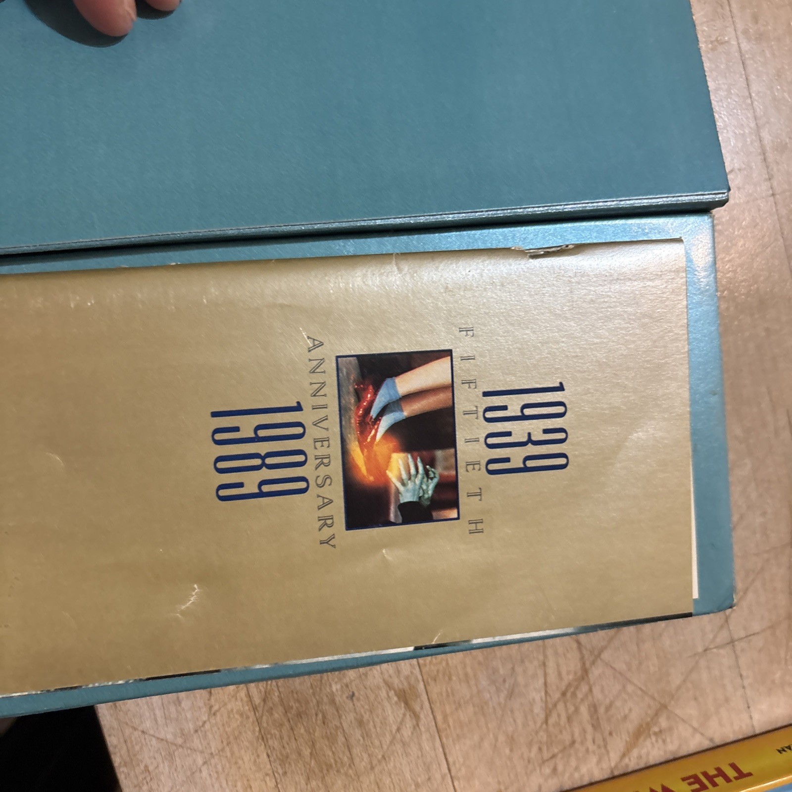 wizard of oz book lot. and vHS movie 50 anniversary.