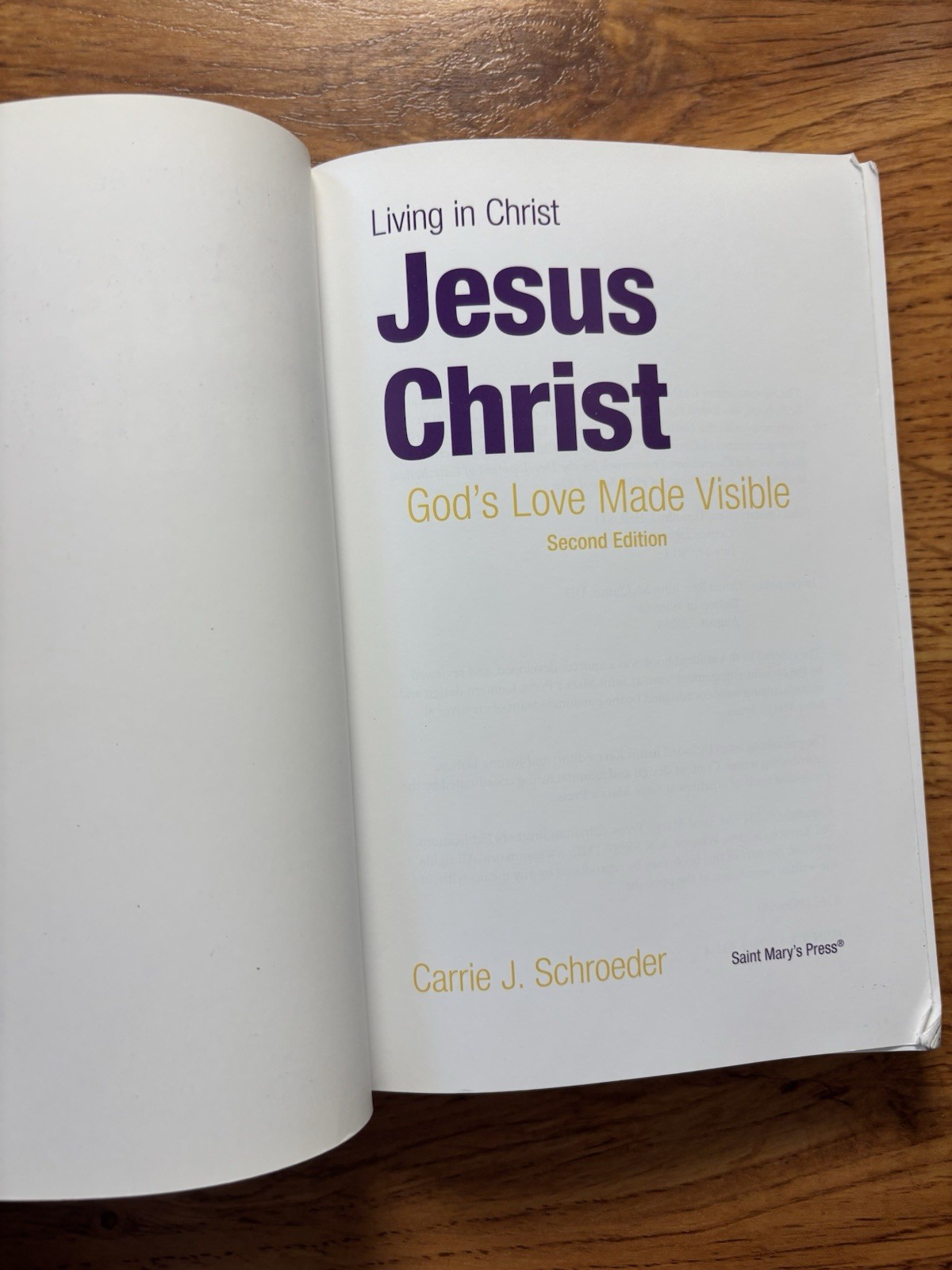 Jesus Christ:: God’s Love Made Visible (Second Edition) Student Text (Living…