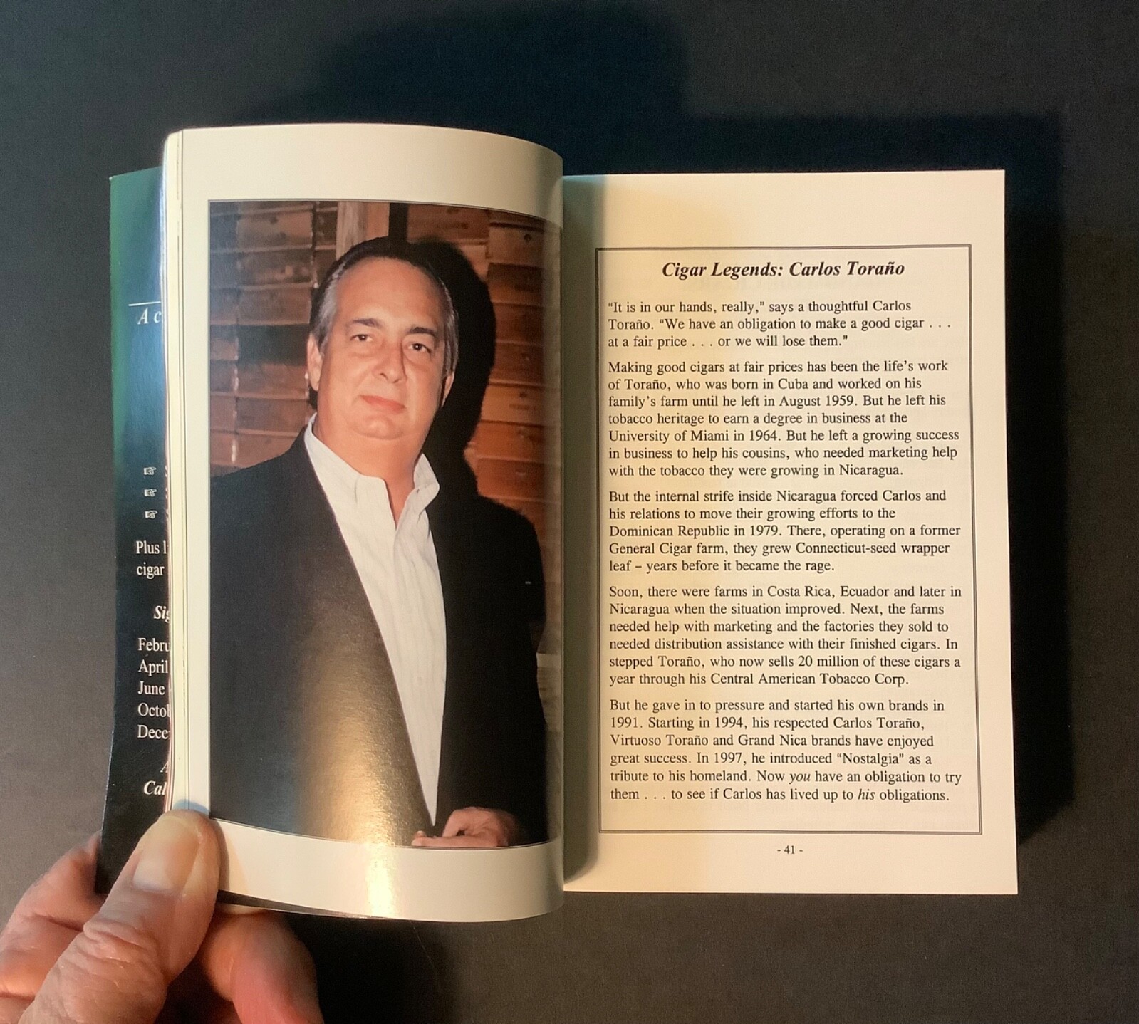 PERELMAN’S POCKET CYCLOPEDIA OF CIGARS 1998 Edition Softcover 1997