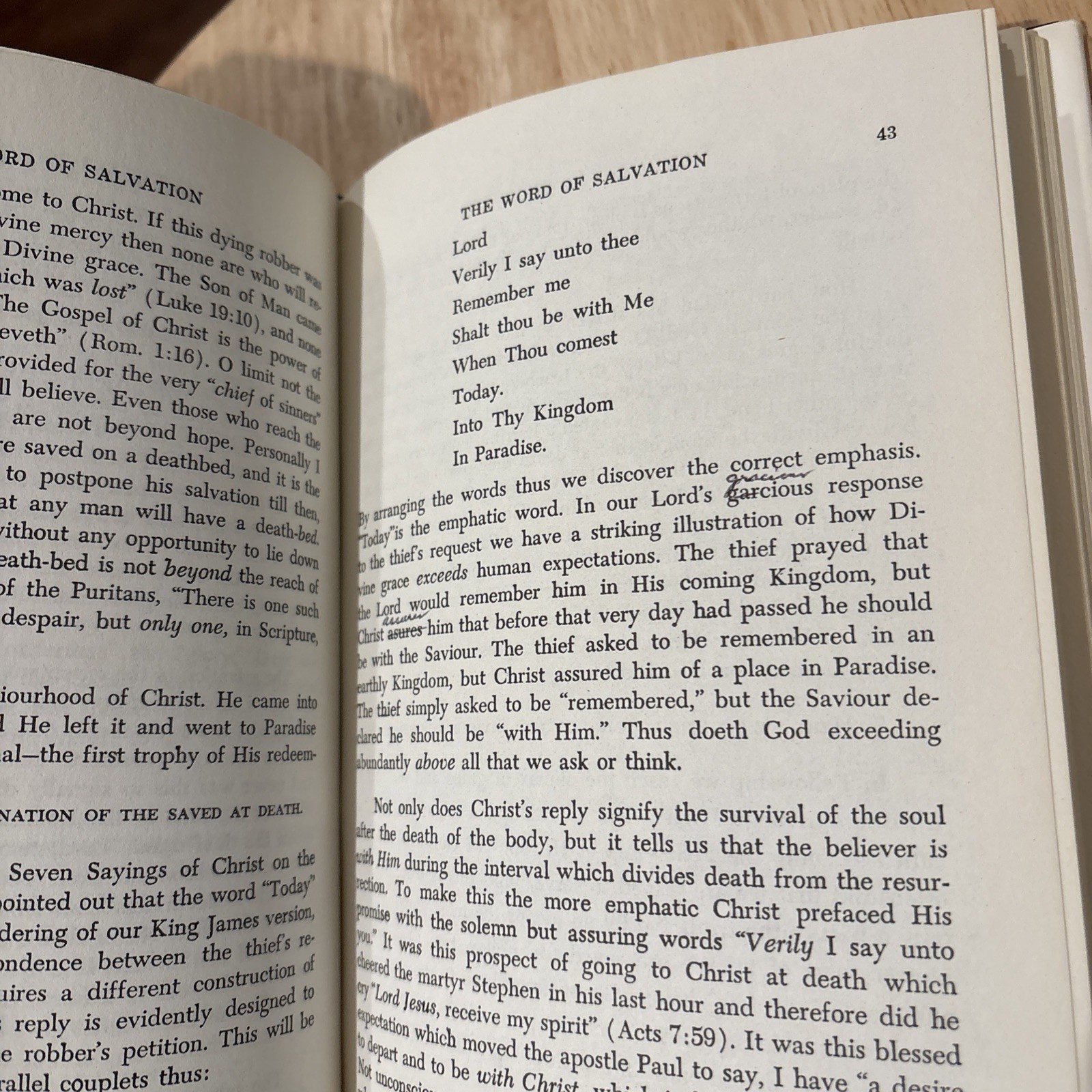 The Seven Sayings Of The Saviour On The Cross By Arthur W. Pink HBDJ