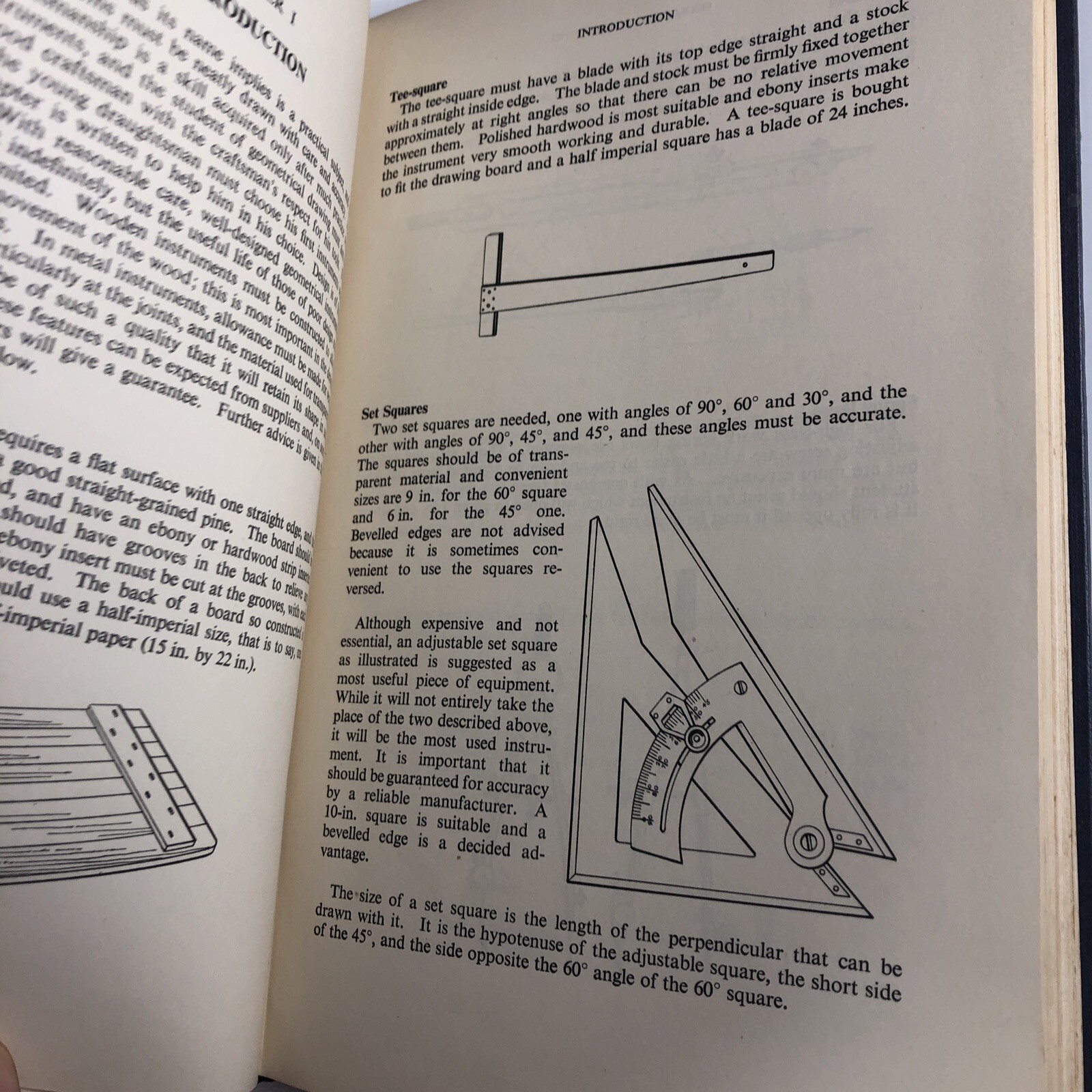Geometrical Drawing for Art Students by I.H Morris Vintage Hardcover Design Book