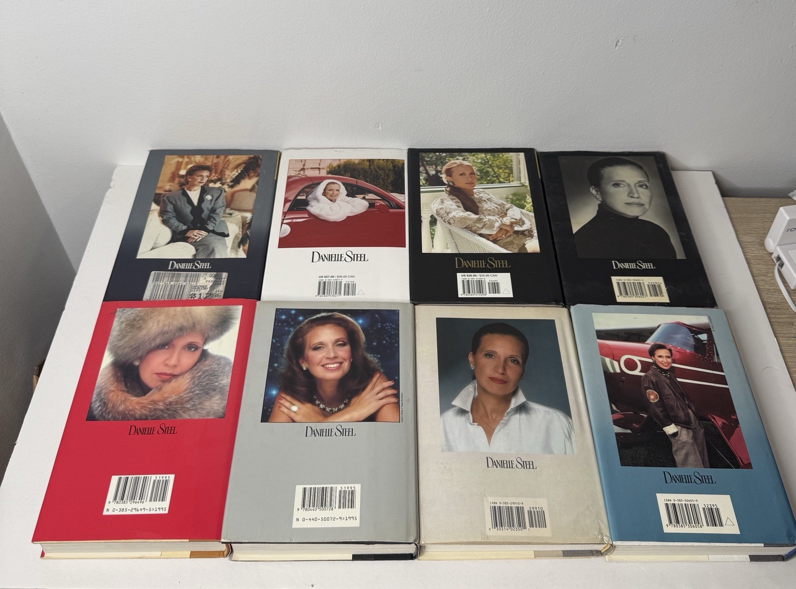 Danielle Steel First Printing Hardcover Books Lot of 8 Novels with Dusk Jacket