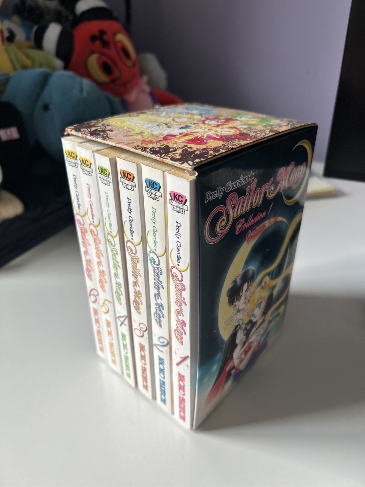 Sailor Moon Manga Collection 1 Volumes 1-6 With Case English Kodansha Comics