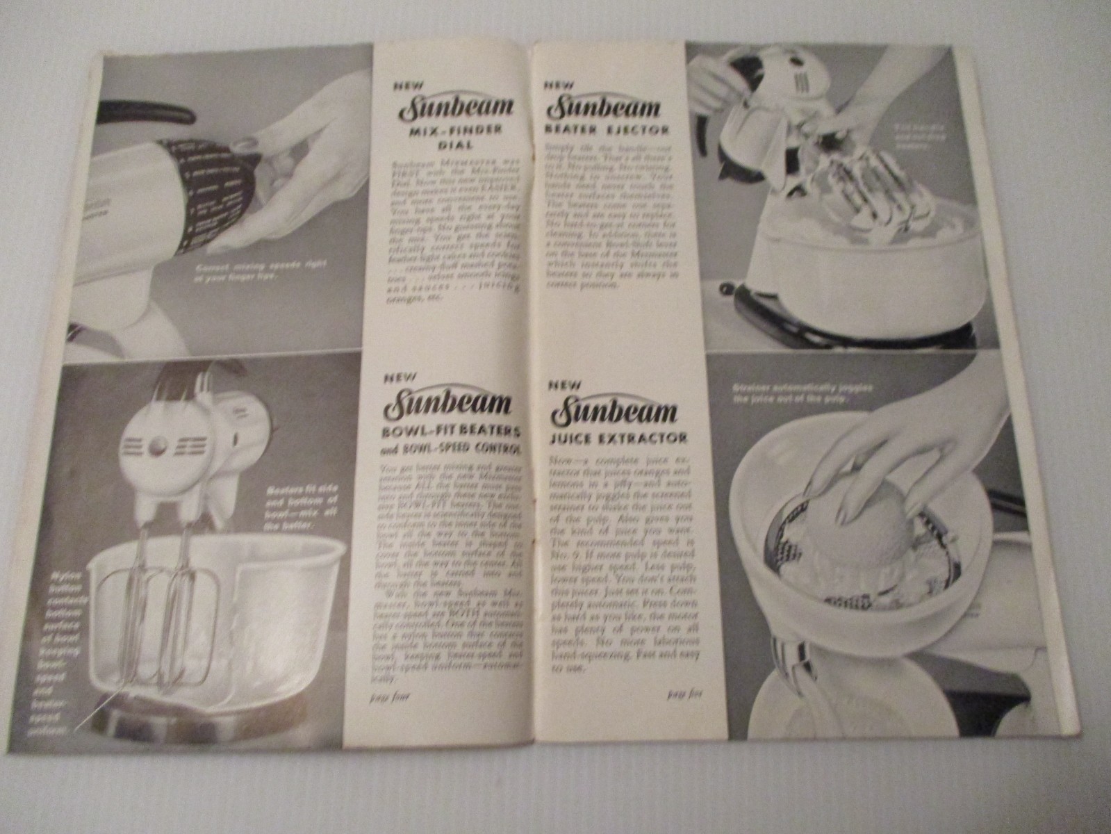 Mixmaster 1950 How To Get The Most Out Of Your Sunbeam Recipes 39 Pages